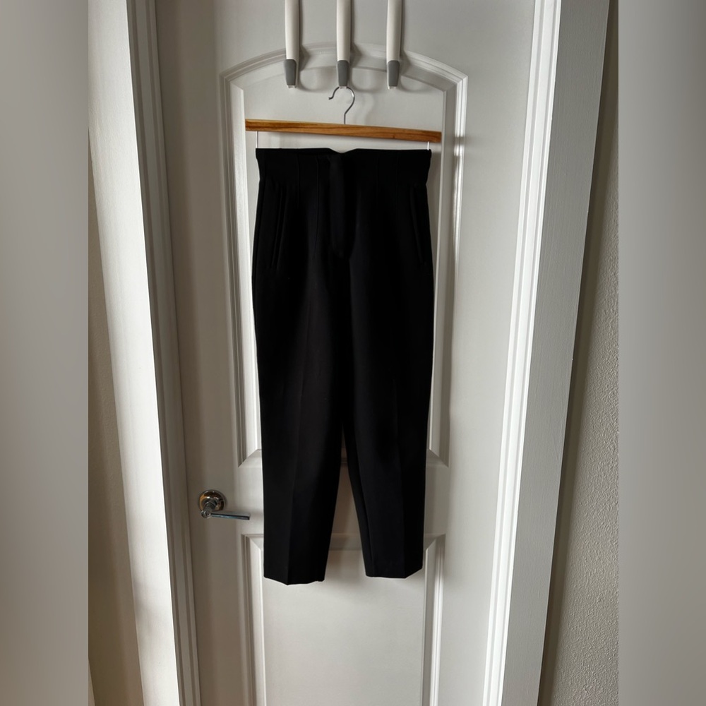 Zara high waisted trousers